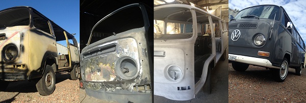 1971 Kombi Lowlight Restoration - progress shots