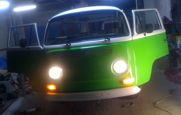 Electrics finally working on the 72 lowlight